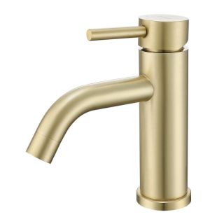 Смеситель для раковины Prohanss P31.10.03 золотой сатин